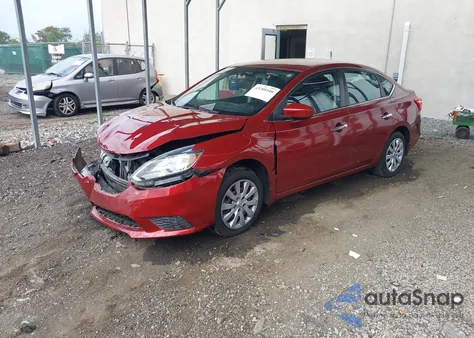 2016 Nissan Sentra Sv из США, поврежденный, VIN 3N1AB7AP5GY239436